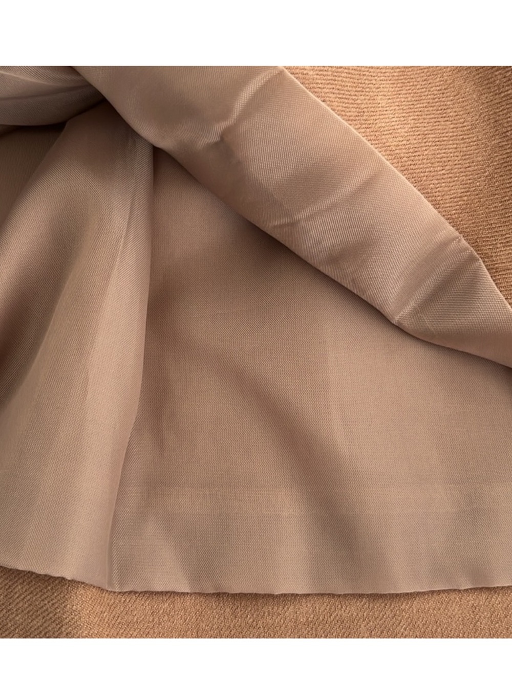 J. Crew Camel Elastic-Waist A-Line Skirt - Picture 2 of 8